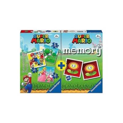 Ravensburger, Multipack Super Mario, Memory und Puzzle, Puzzle und Spiel für Jungen und Mädchen, Alter 4+ von Ravensburger