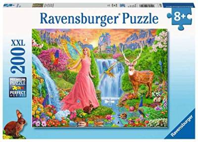 Ravensburger Kinderpuzzle - 12624 Magischer Feenzauber - Fantasy-Puzzle für Kinder ab 8 Jahren, mit 200 Teilen im XXL-Format von Ravensburger