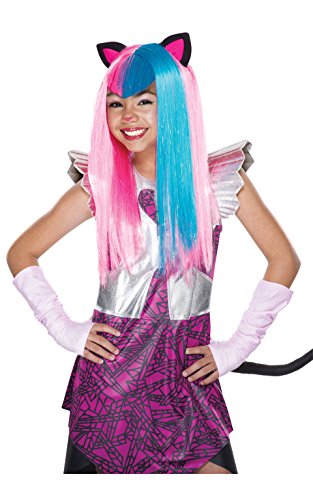 Rubie´s Offizielles Monster High Mattel Catty Noir Perücke, Kinder Kostüm – EINE Größe von Rubie´s