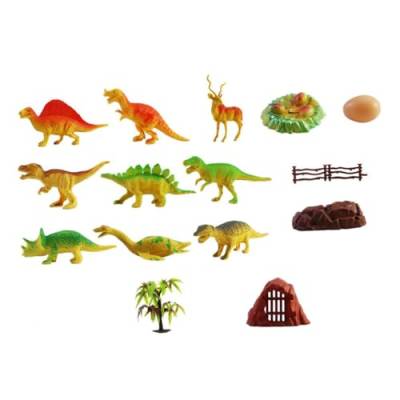 SAFIGLE 30 STK Simulations-Dinosaurier-Spielzeug Spielzeug Für Kinder Mini Heimdekorationen Dinosaurierfigur Aus Kunststoff Kidcraft-spielset Modelle Spielzeug Plastik Puzzle Spielzeugset von SAFIGLE