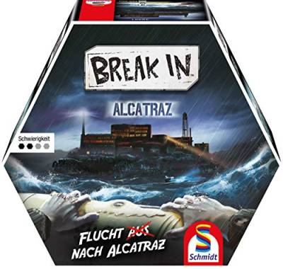Schmidt Spiele 49381 Break In, Alcatraz, Rätselspiel, Actionspiel von Schmidt Spiele