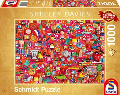 Schmidt Spiele 59699 Shelley Davies, Vintage Spielzeug, 1.000 Teile Puzzle von Schmidt Spiele