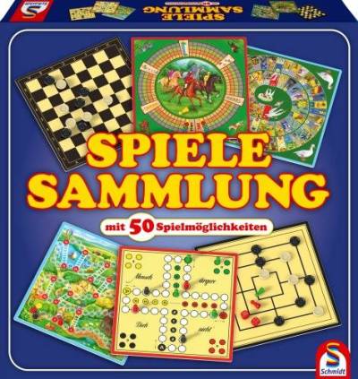 Schmidt Spiele Spiele-Sammlung mit 50 Spielen 49112 von Schmidt Spiele