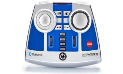 Siku 6730, Bluetooth Fernsteuermodul, Für Siku Control Fahrzeuge mit Bluetooth-Steuerung, Kunststoff, Batteriebetrieben, Blau/Silber von Siku
