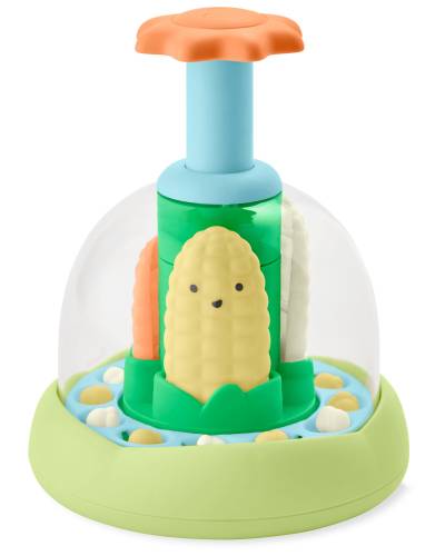 SkipHop Farmstand Aktivitätsspielzeug Push &  Spin, Babyspielzeug von Skip Hop