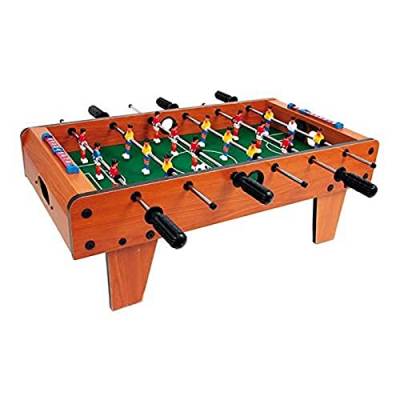 Small Foot Tischfußball aus Holz, Kicker-Tisch kann auf jeder Tischplatte platziert Werden, ab 5 Jahren, 6702, S von Small Foot