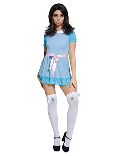 Fever Freaky Twin Costume, with Dress & Socks, (M) von Smiffys