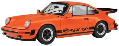 Solido Porsche 911 Carrera 3.2, orange 1:18 Modellauto von Solido