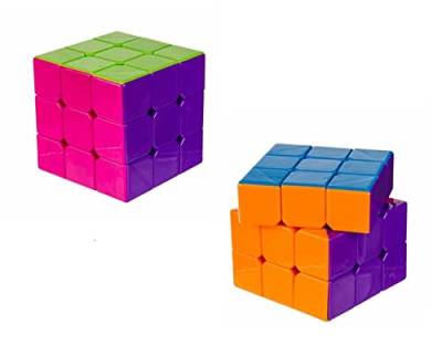 Würfel Puzzle 5,5cm Würfelpuzzle Zauberwürfel Sonnenscheinschuhe® Cube 3x3 von Sonnenscheinschuhe