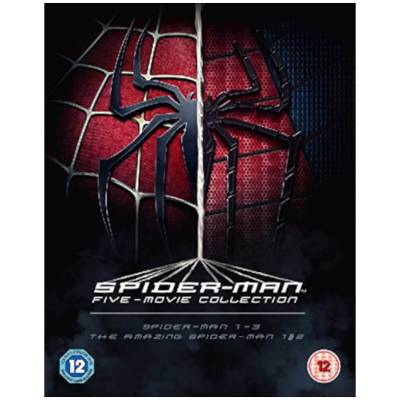 Die komplette Spider-Man 5-Filme-Box von Sony Pictures