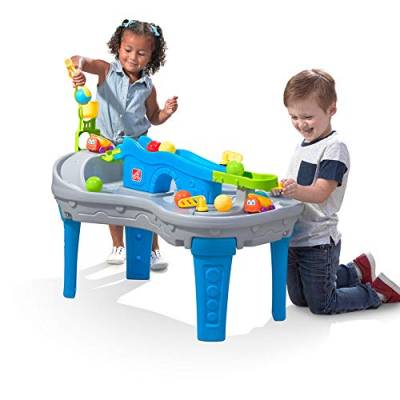 Step2 Ball Buddies Truckin & Rollin Spieltisch mit Bällen | Kinder Spielzeug mit Zubehör Set inkl. Bälle | Kinderspielzeug aus Kunststoff von Step2