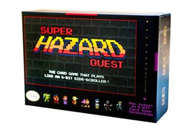 Super Hazard Quest - Das Brettspiel wird wie ein Retro-Pixel-Videospiel gespielt. von Super Hazard Quest
