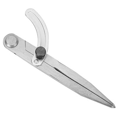 Syrisora ​​Lederhandwerk-Zirkel, Stahl, Verstellbarer Abstand, Kantenriller, DIY-Werkzeug, 155 Mm von Syrisora