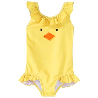 Baby Badeanzug mit Enten-Motiv von Topomini