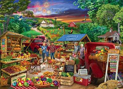 Toynk Farmer's Market Country Bumpkin Puzzle, 1000 Teile von Toynk