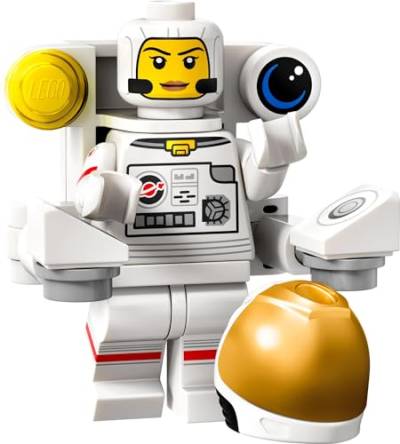 Auswahl: Lego 71046 Minifiguren Weltraum - Serie 26 - Minifigures Sammelfiguren + Gratispostkarte (01 - Astronautin auf Weltraumspaziergang) von Toynova