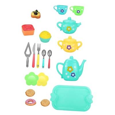 UPKOCH 3 Sätze Simulation Teekanne Teetasse küchenspielzeug für Kinder Kitchen Toys for Kids Mini-Donuts Spielzeug für Mädchen Kinderspielzeug simuliertes Teespielzeug Nachtisch Tee Set von UPKOCH
