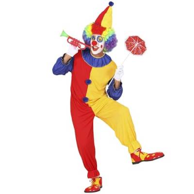 Widmann - Kostüm Clown, Overall, Casper, Spaßvogel, Zirkus, Faschingskostüme, Karneval von WIDMANN MILANO PARTY FASHION