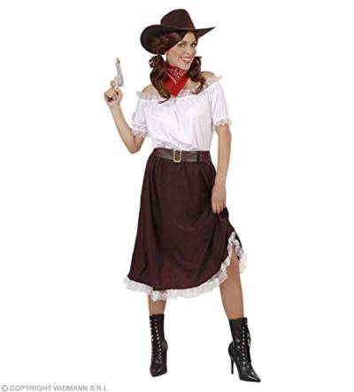 "COWGIRL" (shirt, skirt, belt, hat) - (M) von WIDMANN