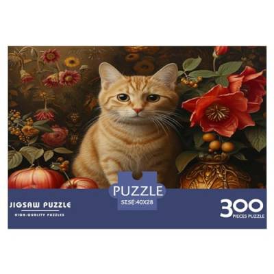300-teiliges Puzzle mit Tiermotiv für Erwachsene – Puzzles für Teenager – Geschenke – Holzpuzzles – Entspannungspuzzlespiele – Denksport-Puzzle 300 Teile (40 x 28 cm) von WKMoney