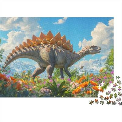 Dinosaur Puzzles Für Erwachsene 1000 Teile Cartoon Dragon Puzzles Für Erwachsene Herausforderungsspielzeug Lernspiel Puzzlespiel Ab 14 Jahren 1000pcs (75x50cm) von WWJLRLXTO