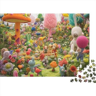 Doll Puzzles Für Erwachsene 1000 Teile Cartoon Puzzles Für Erwachsene Herausforderungsspielzeug Farbenfrohes Puzzlespiel Ab 14 Jahren 1000pcs (75x50cm) von WWJLRLXTO