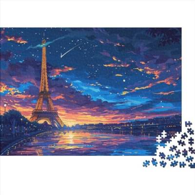 Eiffel Tower 1000 Pieces, Impossible Puzzle, Attractions Puzzle Game, for Adults Stress Relieve Children Educational for Adults and Children from 14 Years 1000pcs (75x50cm) von WWJLRLXTO