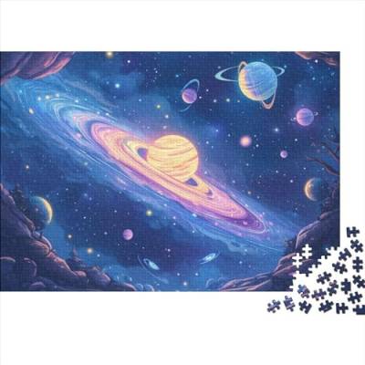 Star 1000 Teilige Colorful Planet Puzzles Für Erwachsene Herausforderungsspielzeug Lernspiel Puzzlespiel Ab 14 Jahren 1000pcs (75x50cm) von WWJLRLXTO