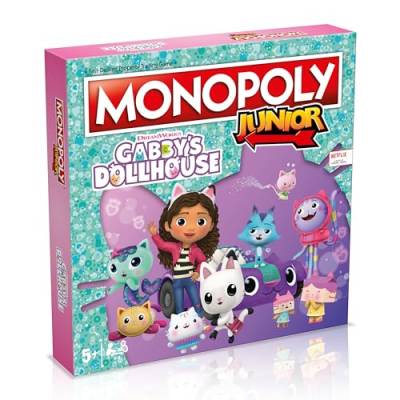 Winning Moves Gabby's Dollhouse Monopoly Junior Board Game von Winning Moves