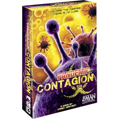 Z-Man Games , Pandemic Contagion, Board Game, Ages 14+, for 2 to 4 Players, 40 Minutes Playing Time von Z-Man Games