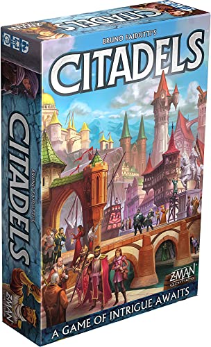 Z-Man Games,Various,ZMGZC01, Citadels Revised Edition , Board Game , Ages 10+ , 2-8 Players , 30-60 Minutes Playing Time von Z-Man Games