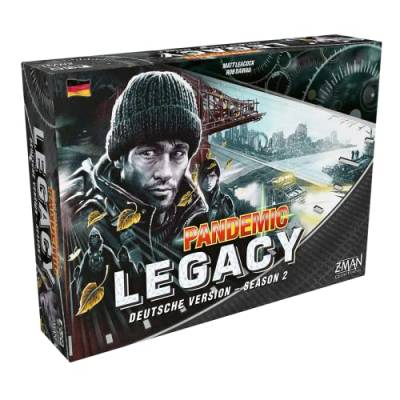 ZMan, Pandemic: Legacy – Season 2 (schwarz), Kennerspiel, Sonderpreis 2018, 2-4 Spieler, Ab 14+ Jahren, 60+ Minuten, Deutsch von Z-Man Games
