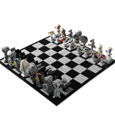 ZITIANYOUBUILD Chess in Galaxies Bauspielzeug-Set für Sammlung, 3488 Teile, MOC Build for Age 18+ von ZITIANYOUBUILD