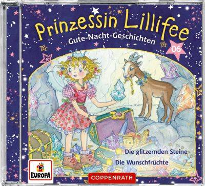 CD Hörspiel: Prinzessin Lillifee - Gute-Nacht-Geschichten (CD 6)