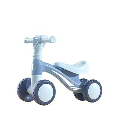 Laufradspielzeug - Weiches und rundes Kleinkinderfahrrad mit 4 Rädern,Lauflernhilfen für Kleinkinder im Alter von 1–6 Jahren, Jungen und Mädchen, Kleinkinder-Aufsitzspielzeug, Biteatey von biteatey