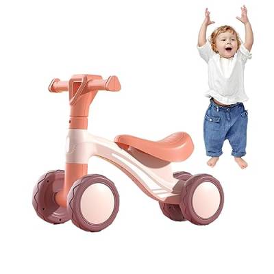 Laufrad, Weiches Kleinkinderfahrrad mit 4 Rädern, rund, Kleinkind-Aufsitzspielzeug für 1–6-jährige Jungen und Mädchen, Kleinkind-Kletterspielzeug für den Innenbereich Itrimaka von itrimaka