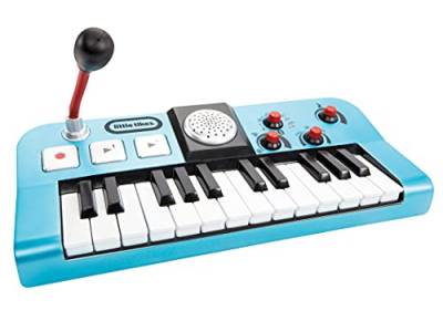 Little Tikes My Real Jam Keyboard - Spielzeug Keyboard mit Mikrofon und Hülle - Vier Spielmodi, Lautstärkeregelung, Bluetooth-Konnektivität - fördert fantasievolles und kreatives Spielen, 3+ von little tikes