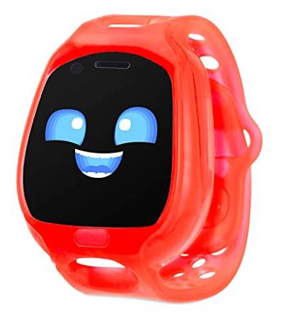 little tikes 657573EUC Tobi Robot Smartwatch für Kinder mit Digitalkamera, Video, Spielen & Aktivitäten für Jungen und Mädchen-Rot, Ab 4+ Jahren von little tikes