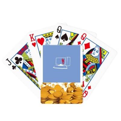 no/no Computerbox Giraffe Keyboard Gold Poker Spielkarte Klassisches Spiel von no/no