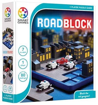 Smart Games - Roadblock, Puzzle Game with 80 Challenges, 7+ Years von SmartGames
