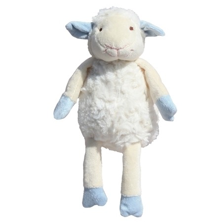 Schaf Schäfchen Little Leo - Kuschelschaf blau weiß Schaf Schäfchen Little Leo - Kuschelschaf blau weiß von Edelsternchen
