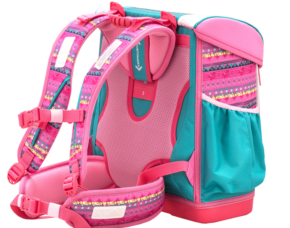 Customize Me Schulranzen Set 4 - teilig, Höhen verstellbar, ergonomisch, für Mädchen Customize Me Schulranzen Set 4 - teilig, Höhen verstellbar, ergonomisch, für Mädchen von Belmil