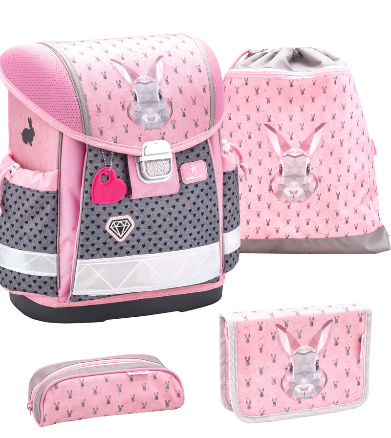Classy Schulranzen Set 4 - teilig, ergonomisch, leicht, für Mädchen Classy Schulranzen Set 4 - teilig, ergonomisch, leicht, für Mädchen von Belmil