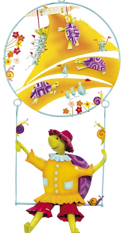 Mobile, Kinderzimmer Decken Mobile - Schildkröte gelb Mobile, Kinderzimmer Decken Mobile - Schildkröte gelb von Edelsternchen