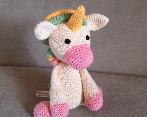 Einhorn Mila von Gracielas Handmade