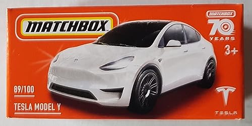 Matchbox Power Grabs Tesla Modell X weiß 59/100 2023 1:64 in Sammlerbox von .