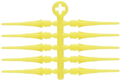 COSMO DARTS Fit Point Plus Tip Gelb, 50 Stück von COSMO DARTS