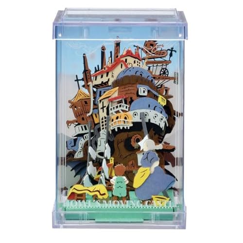 Ensky Howl's Moving Castle [Erneuerung] PTC-T07X Waschtage, ca. H 3,5 x B 2,3 x T 5,8 cm (90 x 58 x 58 mm), Papier, ABS, PET von エンスカイ(ENSKY)