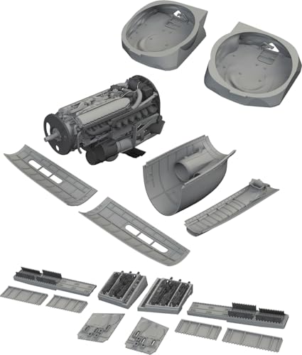 EDUSIN648139 EDUSIN648139 1/48 Big Thin P-40E Advanced Parts Set (für Eduard) Kunststoffmodell von Eduard