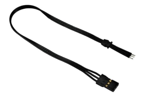 SANWA Black Servo Lead Z Connector 107A20491B von 三和電子機器(SANWA)